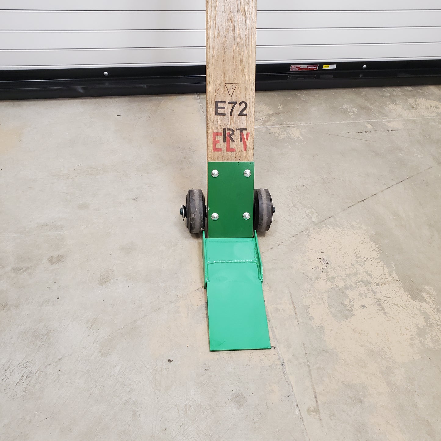 Green J Bar Extension (for 5" wide toe plate)